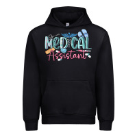 Black medical assistant nurse Urban Hoodie - MaliasSmallBusiness