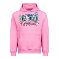 Fuchsia Pink medical assistant nurse Urban Hoodie - MaliasSmallBusiness