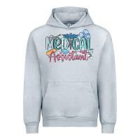 Heather Grey medical assistant nurse Urban Hoodie - MaliasSmallBusiness