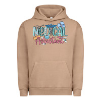 Pigment Burro medical assistant nurse Urban Hoodie - MaliasSmallBusiness