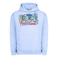 Pigment Grape Ice medical assistant nurse Urban Hoodie - MaliasSmallBusiness