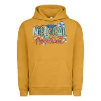 Pigment Peanut Butter medical assistant nurse Urban Hoodie - MaliasSmallBusiness