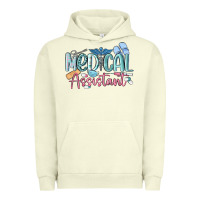 Pigment Pistachio medical assistant nurse Urban Hoodie - MaliasSmallBusiness