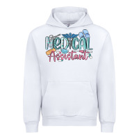 White medical assistant nurse Urban Hoodie - MaliasSmallBusiness
