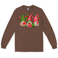 Chestnut watermelon gnomes Long Sleeve Tee - Zillion Design Studio