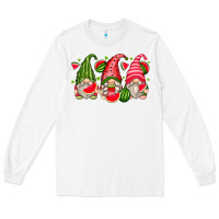 White watermelon gnomes Long Sleeve Tee - Zillion Design Studio