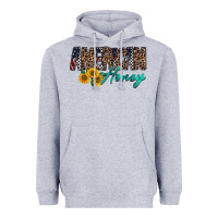 Heather Grey american honey Heavyweight Hoodie - RacoonDesign