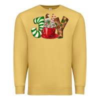 Antique Gold Joy Premium Sweatshirt - BundleAndBundleShop