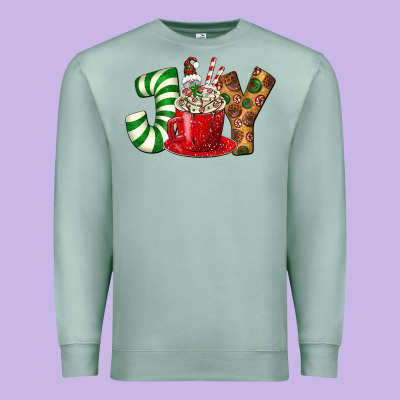 Joy Premium Sweatshirt Designed By Bundleandbundleshop