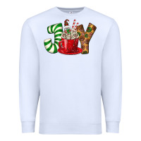 White Joy Premium Sweatshirt - BundleAndBundleShop