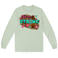 Matcha she is strong Long Sleeve Tee - texasbilliewilder