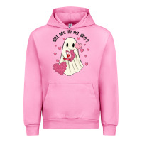 Fuchsia Pink will you be my boo Urban Hoodie - MaliasSmallBusiness
