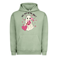 Pigment Oil Green will you be my boo Urban Hoodie - MaliasSmallBusiness