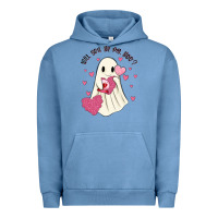 Pigment Pebble Blue will you be my boo Urban Hoodie - MaliasSmallBusiness