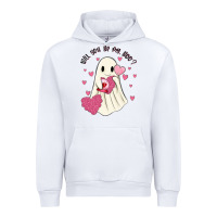 White will you be my boo Urban Hoodie - MaliasSmallBusiness