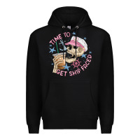 Black time to get ship faced Premium Hoodie - MaliasSmallBusiness