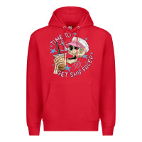 Red time to get ship faced Premium Hoodie - MaliasSmallBusiness