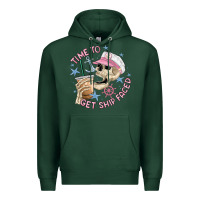Sports Green time to get ship faced Premium Hoodie - MaliasSmallBusiness