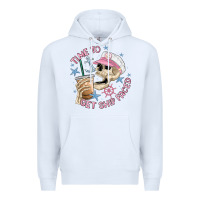 White time to get ship faced Premium Hoodie - MaliasSmallBusiness
