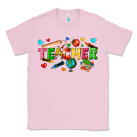 Bubblegum Pink teacher Classic Tee - texasbilliewilder