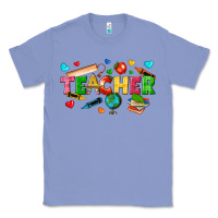 Colony Blue teacher Classic Tee - texasbilliewilder