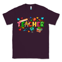 Plum teacher Classic Tee - texasbilliewilder
