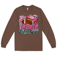Chestnut tackle breast cancer Long Sleeve Tee - AdoDesignShop
