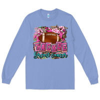 Colony Blue tackle breast cancer Long Sleeve Tee - AdoDesignShop
