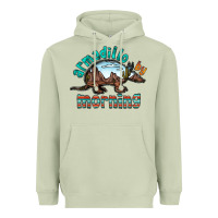 Matcha armadillo by morning Heavyweight Hoodie - RacoonDesign