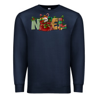 Navy noel Premium Sweatshirt - BundleAndBundleShop