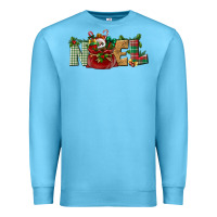 Ocean Blue noel Premium Sweatshirt - BundleAndBundleShop