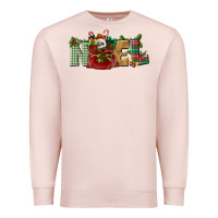Pale Pink noel Premium Sweatshirt - BundleAndBundleShop