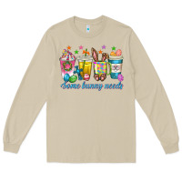 Mushroom some bunny needs easter coffee cups Long Sleeve Tee - texasbilliewilder