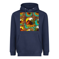 Desert Horse Seamless Patern Heavyweight Hoodie | Teevron