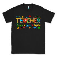 Black teacher teach love inspire tbw Classic Tee - texasbilliewilder