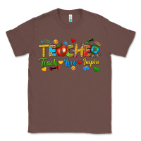 Chestnut teacher teach love inspire tbw Classic Tee - texasbilliewilder
