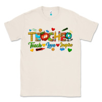 Natural teacher teach love inspire tbw Classic Tee - texasbilliewilder