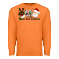 Carrot peace love christmas Premium Sweatshirt - BundleAndBundleShop