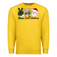 Lemon peace love christmas Premium Sweatshirt - BundleAndBundleShop