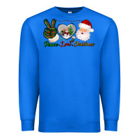 True Royal peace love christmas Premium Sweatshirt - BundleAndBundleShop