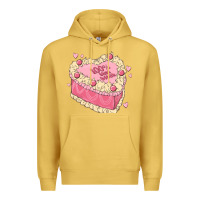 Antique Gold 100 percent that bitch Premium Hoodie - MaliasSmallBusiness