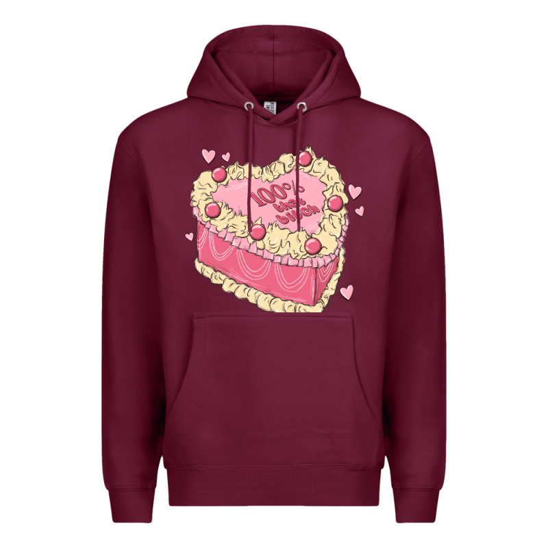 100 Percent That Bitch Premium Hoodie by MaliasSmallBusiness | Teevron
