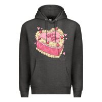 Charcoal Heather 100 percent that bitch Premium Hoodie - MaliasSmallBusiness