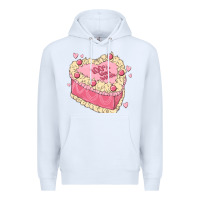 White 100 percent that bitch Premium Hoodie - MaliasSmallBusiness