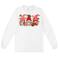 White strawberry gnomes Long Sleeve Tee - Zillion Design Studio