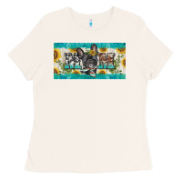 Bone french bulldog mom license plate template Ladies Tee - BarkalooDesign