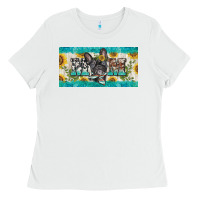 White french bulldog mom license plate template Ladies Tee - BarkalooDesign