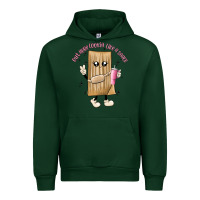 Forest Green out here lookin like a snack Urban Hoodie - MaliasSmallBusiness