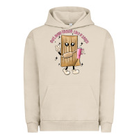 Pigment French Oak out here lookin like a snack Urban Hoodie - MaliasSmallBusiness