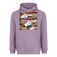 Lavender dad life fist bump seamless pattern Heavyweight Hoodie - HRA Design Shop